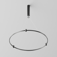 Основание круглое D800мм для трековых светильников Flarity TFC-Flar-H01-B, черный