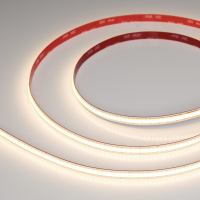 Лента COB-X480-10mm 24V Warm3000 (10 W/m, IP20, 5m, FreeCut) (Arlight, Свободная резка)