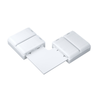 Коннектор угловой для RGB светодиодной ленты 10 шт. с токоведущими элементами Led Strip CN007