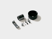 Потолочный металлический крепеж для ленты (трубка+крепление), D22, 1м, MNT-MTRD-D22