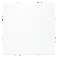 Выключатель с самовозвратом встраиваемый VOLTUM S70 одноклавишный 10А, (белый матовый)