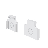 Заглушки для встраиваемого низкопрофильного шинопровода Exility 2шт. белый для трековой системы Technical TRAM034EC-42W