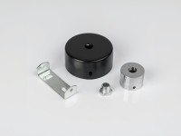 Потолочный накладной крепеж-заглушка,D22, MNT-END-D22