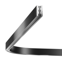 Радиусный коннектор для шинопровода Flarity черный для трековой системы Technical TRX154-RC80-B