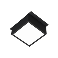 Светильник DL-GRIGLIATO-S90x90-12W Warm3000 (BK, 90 deg, 230) (Arlight, IP40 Металл, 5 лет)