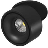 Светильник DesignLed MJ-1015, поворотный, черный, Теплый белый (3000К)