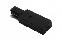 Подвод питания для однофазного трека, черный