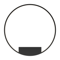 Настенный светильник (бра) Maytoni MOD058WL-L50BK