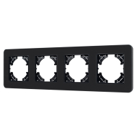 Рамка стеклянная FRM-OMALI-SFGS-4-BK (Arlight, -)