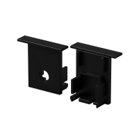 Комплект заглушек (для профиля 22×22) 2 шт., ALM-2222-B-EC 642051