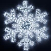 Фигура светодиодная ARD-SNOWFLAKE-M11-1250x1200-604LED White (230V, 36.5W) (Ardecoled, IP65)