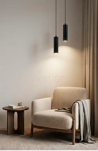 Светильник LED «Цилиндр», HB0815 3CCT h=15см d=4см IP20 черный