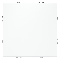 Перекрестный переключатель встраиваемый VOLTUM S70 одноклавишный 10А, (белый матовый)