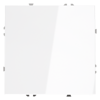 Проходной переключатель встраиваемый VOLTUM S70 одноклавишный 10А, (белый глянцевый)