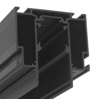 SY-LINK-IZI-2.5-BL, шинопровод встраиваемый в натяжной потолок, 48В, черный, 2,5м