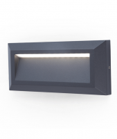 Светильник G2411 наcтенный  накладной серый  220V 11W LED 4000К IP54