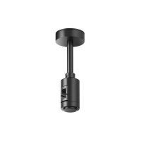 Крепление потолочное Short одинарное 78мм Flarity черный для трековой системы Technical TRA156C-S1-B
