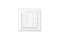 ES-B-W-K8/Z3, Настенная радио панель EASYBUS на 3 зоны и 2 сцены, 3В батарейка