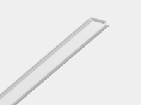 Комплект RC-3006, профиль для всех двухрядных лент встраиваемый 2м