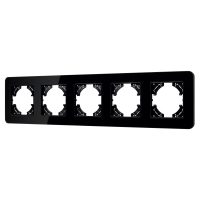 Рамка стеклянная FRM-OMALI-GS-5-BK (Arlight, -)