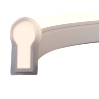 Гибкий неон 25x13 220В 8Вт/м 2700K IP65 50м 201229