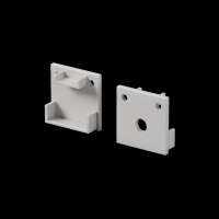 Комплект заглушек (для профиля 20×20) 2 шт., ALM-2020B-EC 642077
