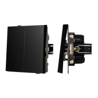 Механизм выключателя управления шторами SWT-TENDO-MKR2-PL-BK (230V, 10A) (Arlight, Черный)