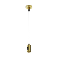 Подвес тросовый Hang с вводом питания Flarity латунь для трековой системы Technical TRA157SW-B1-BS