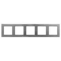 Рамка пластиковая FRM-VERSA-PL-5-GR (Arlight, -)