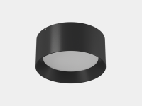 BQ-SF12-BL-WW, светильник накладной, черный, 12Вт, 3000К