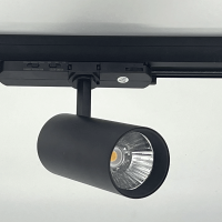 Трековый светильник на трехфазный шинопровод с интегрир. драйвером, TR1432 LED 30W-25W-20W 3CCT, черный
