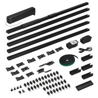 Карниз для штор с электроприводом CNK-M1-TY-RF-5M-BK (Arlight, IP20 Металл, 5 лет)