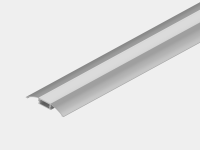 Комплект ARC-608FL, профиль для пола для однорядной ленты с экраном 2м
