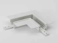 SY-LINK-CNLV-T2S-WH, коннектор угловой горизон.для встраиваемого низкопрофильного шинопровода, белый