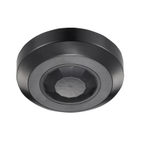 Датчик движения PRIME-PIR-SURFACE-R76-200W-BK (230V, 0.87A, SLIM, IP20) (Arlight, Пластик, 5 лет)