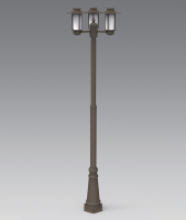 Светильник "Берн"  G6080-3 3*Е27 220V IP54. Цвет: матово-черный