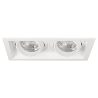 Светильник MS-VORTEX-BUILT-S250x140-2x30W Warm3000 (WH-WH, 30 deg, 230V) (Arlight, IP20 Металл, 5 лет)
