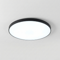 Накладной светодиодный светильник, WC3045 3CCT 45W черный  D=50см