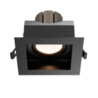 Встраиваемый светильник Metal Modern 2700-3000-4000К 12Вт 50° IP20 DL008-12W2.7-3-4K-B