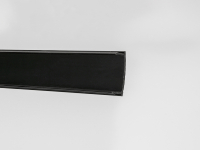 SY-LINK-CV-BL, фронтальная крышка для глубокого шинопровода, 1м, черная