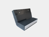 SY-LINK-FLMT-BL-6-WW, светильник-книжка матовый, черный, 6Вт, 3000К