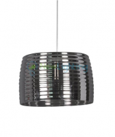 Светильник подвесной HB8002 1*E27  d=320mm h=230mm. Цвет: chromed glass