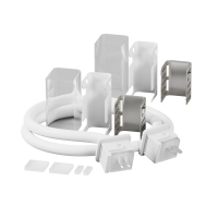 Двусторонний коннектор питания с проводом (30 см) для гибкого неона 17x12 мм