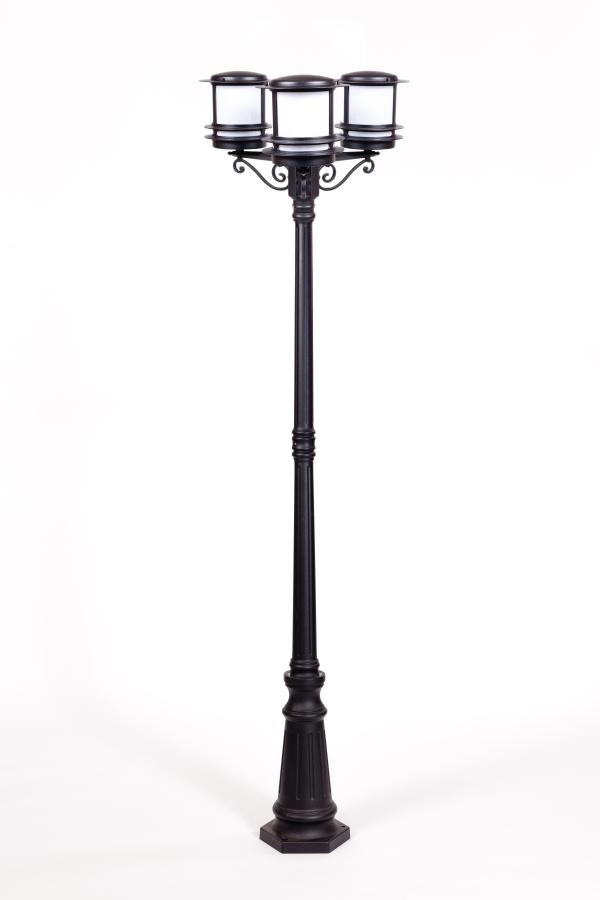 Наземный фонарь 68309B Bl opal