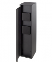 Садовая розетка G3117-400 220V, 4000W, IP44 92*110*400мм. Цвет черный