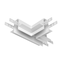 Коннектор Т-образный Exility встраиваемый под ГКЛ 12,5 мм, белый, для встраиваемой трековой системы Technical TRA034CT-42.12W