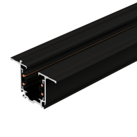 Трек встраиваемый LGD-4TR-TRACK-F-2000-BK-M (D) (Arlight, IP20 Металл, 3 года)