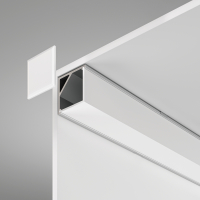 Алюминиевый профиль накладной 16x16 S для светодиодной ленты Led Strip ALM009S-2M