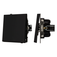 Механизм звонкового выключателя SWT-TENDO-MKR1-SFPL-BK (230V, 10A) (Arlight, Матовый черный)