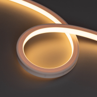 Лента герметичная NOVA-TOP-PU-A120-16x15mm 24V Warm2700 (10 W/m, IP68, 5m, wire x2) (Arlight, Полиуретан)